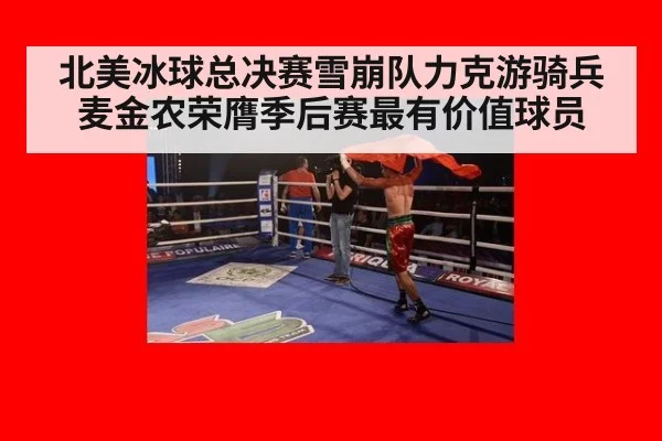 北美冰球总决赛雪崩队力克游骑兵麦金农荣膺季后赛最有价值球员